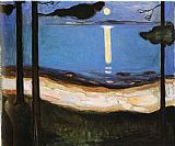 Moonlight by Edvard Munch